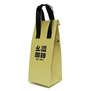 Customized non-woven insulation bag, self-adhesive sealing handbag, food grade aluminum foil preservation bag