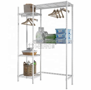 <span class=keywords><strong>Étagère</strong></span> de rangement réglable en acier au carbone de haute qualité, revêtement poudré blanc, pour machine à laver, <span class=keywords><strong>buanderie</strong></span> ou salle de bain - Product Image 3