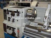 Alésage de broche 52mm, Machine de tour manuel en métal pour l'acier