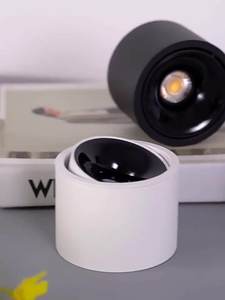 चारों ओर उच्च चमक सतह माउंट सभी एल्यूमीनियम एंटी-ग्लेयर इनडोर प्रकाश स्पॉटलाइट - Product Image 5