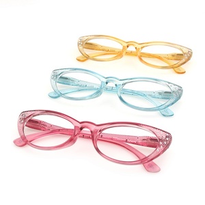 Stylish nhựa kính đọc sách mắt mèo ánh sáng màu xanh bị chặn Kính đọc sách phụ nữ rõ ràng Kính đọc sách - Product Image 6