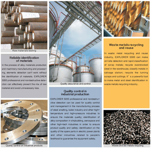 Tragbarer VDX5000 Handheld-Legierungsanalysator Präzises Elektronisches Leistungstestgerät mit 1 Jahr Garantie - Product Image 3