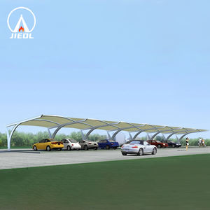 Abri extérieur pour 2 voitures Garages en aluminium Abri de voiture pour toit de stationnement Abri de voiture en métal étanche à vendre - Product Image 1