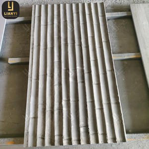 Panel de Revestimiento de Pared de Hormigón Prefabricado con Aspecto de Madera, Panel de Revestimiento de Cemento de Alta Resistencia para Decoración Interior y Exterior de Edificios - Product Image 5