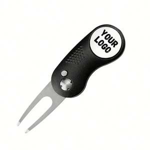 Herramienta Retráctil Multicolor para Reparar Divots de Golf, Horquilla de Acero Inoxidable con Marcador de Pelota Personalizado - Product Image 2