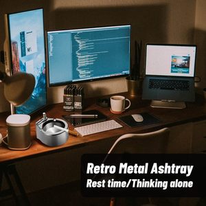 Encendedor de Queroseno Recargable de Metal con Diseño Minimalista, Portátil, Vintage, Regalos Únicos al por Mayor, con Logotipo Personalizado y Cenicero - Product Image 6