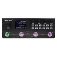 Pédale multi-effets pour guitare M-VAVE TANK PRO en métal, simulation d'ampli, chargement d'IR, looper, boîte à rythmes, processeur pour guitare électrique et basse