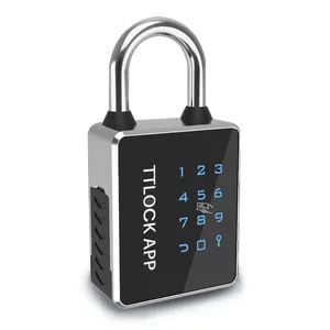 IP65 akıllı kilit Tuya TTlock anahtar Smartlock asma kilit şifre kartı ev elektroniği spor akıllı kilitler