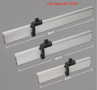 Clôture de barre de scie de Table L-HT106 avec règle et piste en t d'arrêt