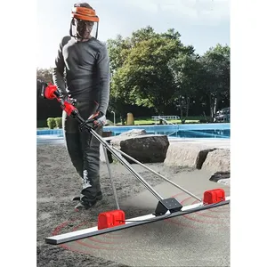 Vente directe usine – Niveleuse vibrante à moteur unique de 1,5 m pour béton, à batterie lithium, règle de nivellement pour routes, qualité industrielle - Product Image 5