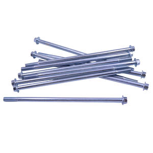 Stock disponible, expédition rapide, boulons longs à bride M8*200 en acier au carbone antirouille pour générateur, vis de pièces de moteur - Product Image 2