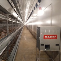 Chauffage au gaz pour poulailler, équipement d'élevage avicole, 73 kW, 66 kW, vente chaude, pour poussins