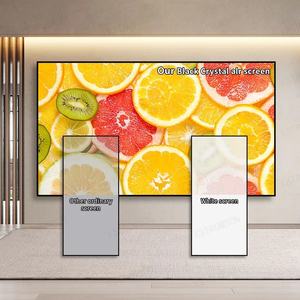 Layar Proyektor 150 Inci ALR Black Crystal Fixed Frame Ambient Light Rejecting 4K/8K Long Throw untuk Valerion VisionMaster Pro 2 - Product Image 2