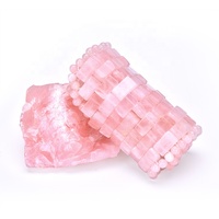 Masque oculaire en Quartz Rose naturel, véritable pierre, sommeil, beauté anti-âge, Jade, avec visage, meilleure vente 100