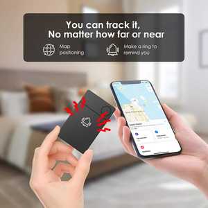 Traceur de portefeuille ultra-fin RSH, localisateur de cartes certifié MFi, localisateur d'objets intelligents pour passeport et carte d'identité, <span class=keywords><strong>BLE</strong></span> 5.4, batterie 2 ans pour la localisation - Product Image 4