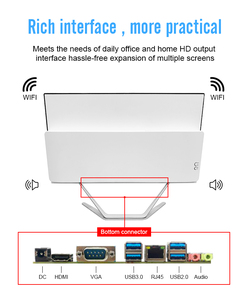 VTEX Máy Tính Để Bàn Tất Cả Trong Một Giá Rẻ Thiết Kế Không Khung Mỏng Tất Cả Trong Một Tùy Chỉnh 23.8 23.6 27 32 Inch Máy Tính Tất Cả Trong Một Trường Kinh Doanh - Product Image 3