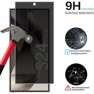 ฟิล์มกระจกนิรภัยป้องกันการสอดแนมแบบกำหนดเองสำหรับ Samsung S24 S25 Ultra ป้องกันหน้าจอแบบกันมอง พร้อมปลดล็อคด้วยลายนิ้วมือแบบอัลตราโซนิก - Product Image 3