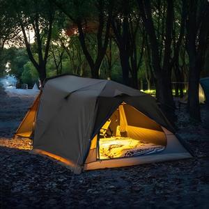 隧道帐篷，全套露营装备，适合户外过夜露营，具有防大雨功能 - Product Image 3