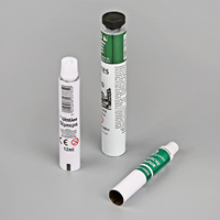 Tubes en aluminium d'emballage de fil coloré en métal pour la peinture de colorant