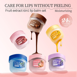 Set de Bálsamos Labiales de 6 Sabores Frutales - Nutre los Labios en Invierno, Proporciona Humectación e Hidratación a los Labios y Ayuda a Mejorar los Labios Secos - Product Image 6