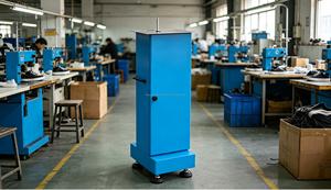 Machine à semelles pour pantoufles et tongs FS-402, avec roulement et engrenage, 220V, 25kg, 30x30x90cm, équipement de fabrication de chaussures à petite échelle, garantie 1 an - Product Image 3