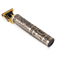Cortadora de Pelo RAF R.434, 5W, 7200 RPM, Longitud Ajustable, Cuchilla de Acero Inoxidable con Juego de Peines de 1.5MM, 2MM, 3MM y 4.5MM