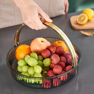 Estante de almacenamiento giratorio con múltiples rejillas de PET, organizador de estante de cesta para condimentos y cosméticos - Product Image 2
