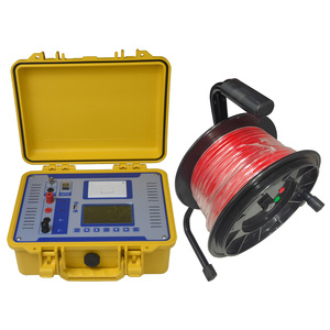 Ohm Meter for Grounding and SPDA Measurement Built-in <b>Battery</b> and 50 Meters <b>Cable</b> Resistance Meters Product Type - Product Image 4