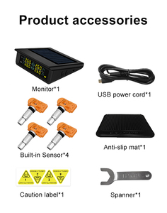 Solar Display Tire Pressure Sensor Digital <strong>TPMS</strong> Sensor <strong>for</strong> 99PSI Compatible with Both <strong>IOS</strong> <strong>and</strong> <strong>Android</strong> - Product Image 6