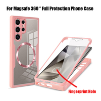 360 coque de téléphone entièrement protectrice pour Samsung S25 S24 Ultra S23 S22 Plus S21 FE A16 A26 A36 A56 avant Film souple couverture arrière rigide