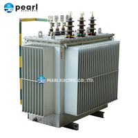 Transformador trifásico de 12.47kV a 415 V, sumergido en aceite, de 100kVA y 60Hz para sistema de distribución