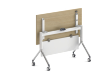 Table de formation pliable, table de formation commerciale, table de formation pour le personnel, bureau pliable pour la maison ou le bureau, table pliable en métal, gain de place