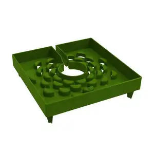 Plastic ABS 6 Inch Drip Emitter Hydroponic Dripper Tray Watering Ring