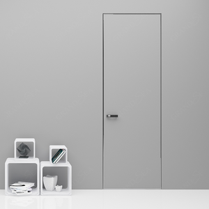 Porte intérieure invisible moderne, fabricant, <span class=keywords><strong>blanc</strong></span>, contemporain, chambre à coucher, entrée, portes de pièce pour la maison - Product Image 2