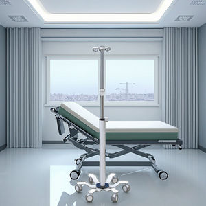 Tiang <span class=keywords><strong>IV</strong></span> penyangga roda, tiang <span class=keywords><strong>IV</strong></span> tugas berat <span class=keywords><strong>IV</strong></span> kaki tetes medis dengan roda dapat diatur - Product Image 4