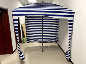 Outdoor <strong>Cool</strong> Beach <strong>Cabana</strong> Tents Square Beach Umbrella Sun Shelters Shade for Wedding Pool Party Tent - Product Image 2