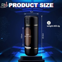 Godet de masturbation automatique vibrant et aspirant pour homme, machine de masturbation vibrante, jouets sexuels pour homme adultes 18 ans et plus