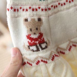 <span class=keywords><strong>Pull</strong></span> coréen Fair Isle pour filles et garçons, motif ours <span class=keywords><strong>de</strong></span> Noël, en acrylique épais, traitement adoucissant, pour le Nouvel An - Product Image 4