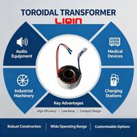 Transformateur de puissance monophasé 1000VA AC/DC 110V 12V 24V 36V 50Hz, matériau cuivre, capacité nominale 10kVA, bobine toroïdale