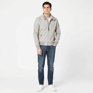 Best Selling Men's Soft Shell <b>Jacket</b> 100% Cotton <b>Waterproof</b> Windproof Canvas Stand Collar Hooded Comfortable Low Price Outdoor - Product Image 1