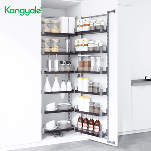 Kangyale Pantry Organizer <strong>Storage</strong> Shelves <strong>Units</strong> Pull Out Tall <strong>Unit</strong> <strong>Basket</strong> <strong>for</strong> Kitchen Cabinet <strong>Storage</strong> - Product Image 1