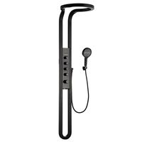 Ensemble de douche cascade encastré Yuyun tout en cuivre avec affichage numérique intelligent, pression standard et accessoire de douche dorsale