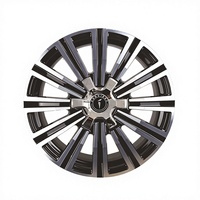 Jantes en alliage forgé tout-terrain de 20 pouces avec ET 25 mm et PCD 139,7 mm pour SUV Prado Land Cruiser, finition noire, voitures modifiées