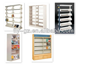Étagère en métal commerciale, étagère en angle en fer, étagère d'angle pour bibliothèque scolaire, étagère à livres à 6 niveaux et étagère de rangement à vendre - Product Image 4