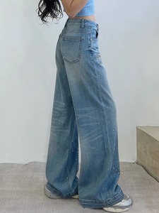 <span class=keywords><strong>Levis</strong></span> Jeans coupe bootcut taille haute pour femme, couleur unie, longueur intégrale, Valley View 28, séchage rapide, vintage - Product Image 6