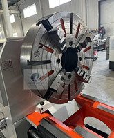 Tour à métaux CW6180 avec DRO, lit large de 550 mm, tour à toupillage robuste pour composants miniers et pétroliers