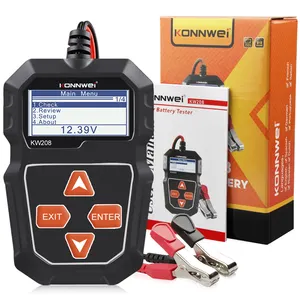 KONNWEI 12V 24V Autobatterie tester mit automatischer Kurbel-und Ladesystem prüfung 100-2000 CCA