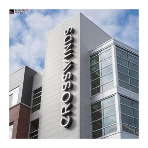 Enseigne commerciale personnalisée avec nouveau design de logo mural en bandes LED pour la réception d'entreprise pour les applications automobiles et hospitalières - Product Image 5