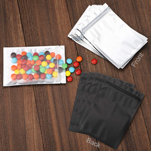 Mini almacenamiento a prueba de olores resellable multicolor, bolsa de papel de aluminio para alimentos y dulces, bolsa de plástico Mylar para embalaje de Chocolate vacía - Product Image 5
