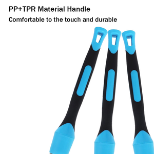 3 Stks/set Detaillering Borstelset Auto Schoonmaken Auto Detail Gereedschap Wiel Dashboard Rubber Handvat Schoonmaken Borstel Carwash Apparatuur - Product Image 3